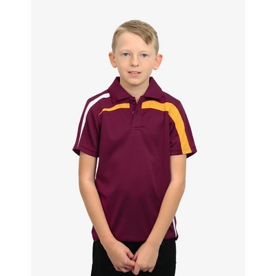 BSP2014 Polo Shirts - Burgundy-White-Gold