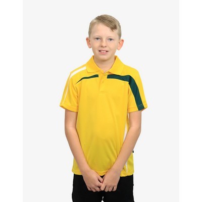 BSP2014 Polo Shirts - Yellow-White-Dark-Green