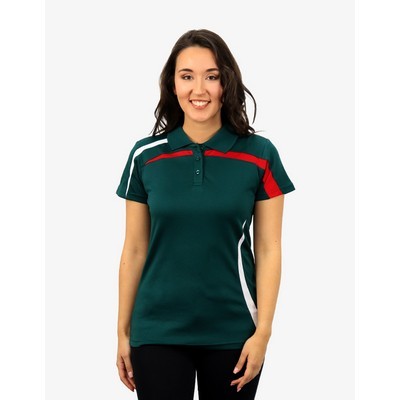 BSP2014L Polo Shirts - Dark-Green-White-Red