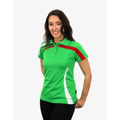 BSP2014L Polo Shirts - Emerald-White-Red