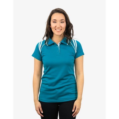 The Cobra Polo Shirts - Deep-Teal-White