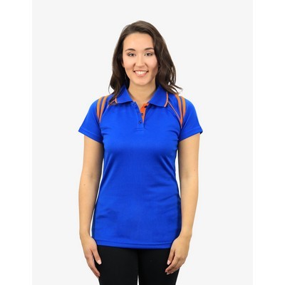 The Cobra Polo Shirts - Royal-Orange