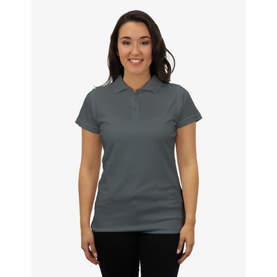 The Piranha Polo Shirts - Charcoal