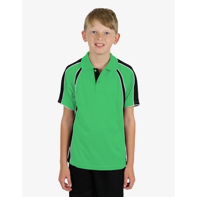 The Rozella Polo Shirts - Emerald-Black-White