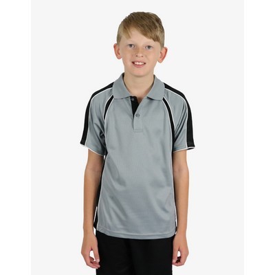The Rozella Polo Shirts - Grey-Black-White