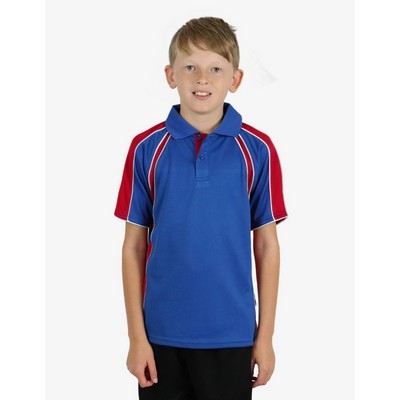 The Rozella Polo Shirts - Royal-Red-White