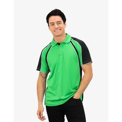 The Toucan Polo Shirts - Emerald-Black-White
