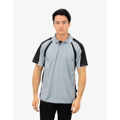 The Toucan Polo Shirts - Grey-Black-White
