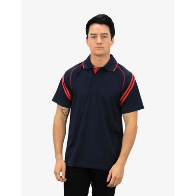 The Viper Polo Shirts - Navy-Red
