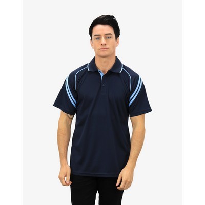 The Viper Polo Shirts - Navy-Sky