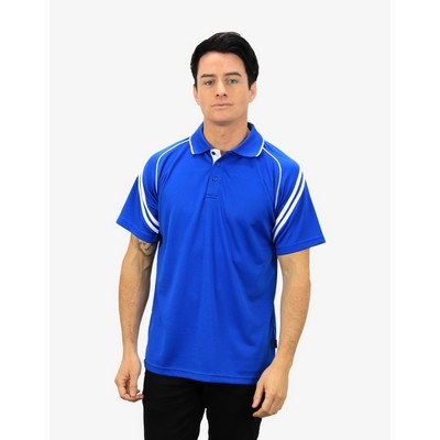 The Viper Polo Shirts - Royal-White