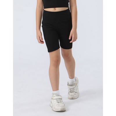 BKKSS19K Shorts - Kids Mid Thigh Legging Shorts