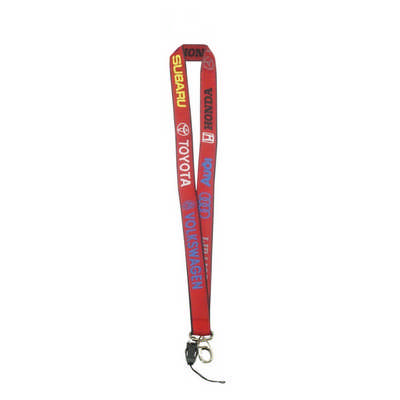 Woven Lanyard With Swivel Clip