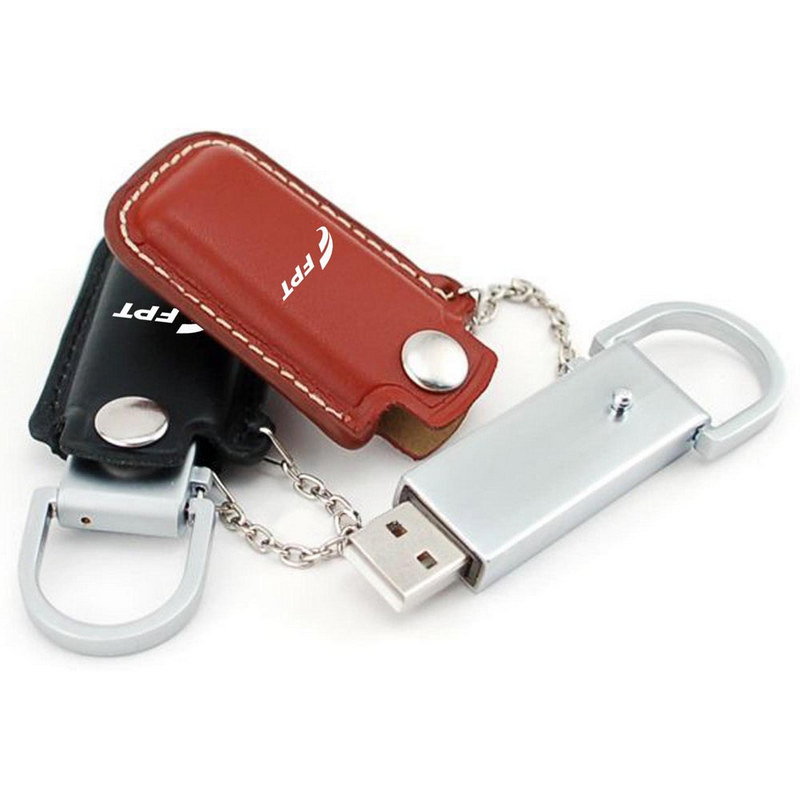 32Gb Dashing Flash Drive With Leather Case