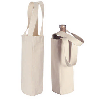 Cotton Wine Bottle Gift Tote