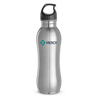 470Ml Curvaceous Stainless Steel Bottle