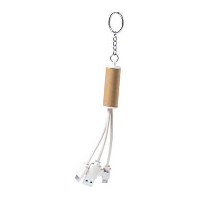 Keyring USB Charger Cable