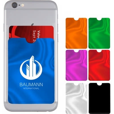 Rfid Data Blocking Phone Card Sleeve