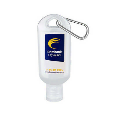 Hand Sanitizer With Carabiner 60Ml Made In China