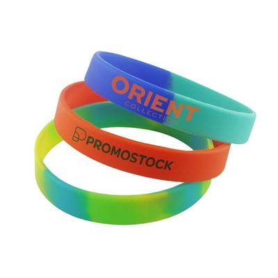 Multi Colored Silicone Wrist Band
