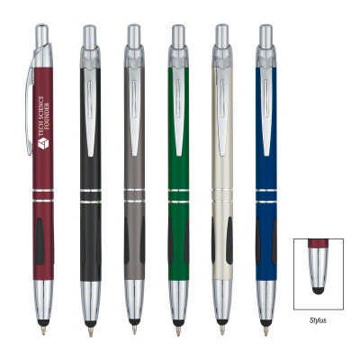 Aluminum Ball Pen With Stylus