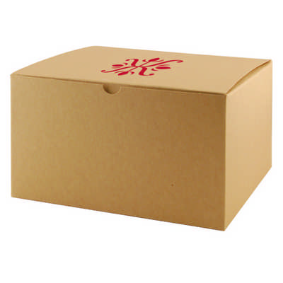 Large Kraft Gift Box with Full Colour Print