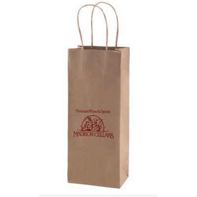 50% Recycled Natural Kraft Shopping Bag