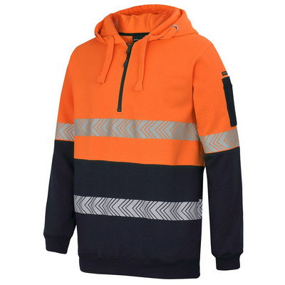 JBs Hv (D+N) 12 Zip Segmented Tape Hoodie (6HZSH_JBNZ)