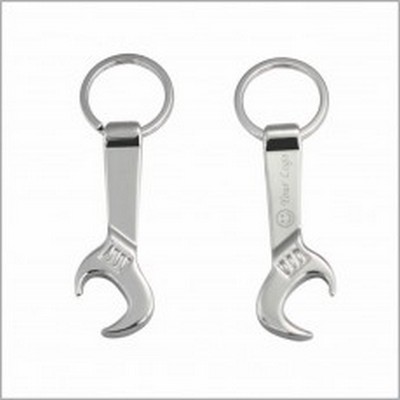 Spanner Shape Keyring