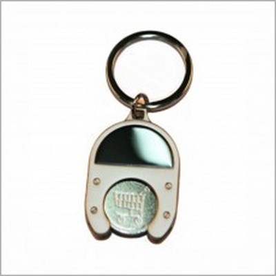 Trolley Shape Keyring