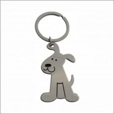 Dog Shape Keyring