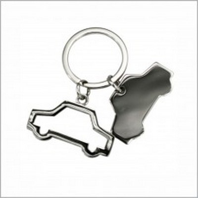 Carshape Keyring