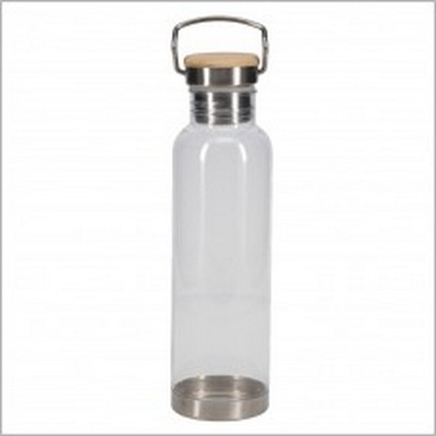 Tritan Bottle With Bamboo Lid