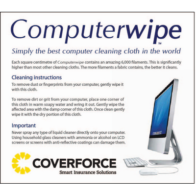 A4 Computerwipe in Cellophane 