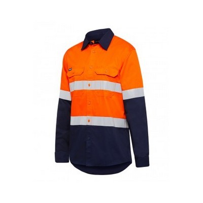 Stretch Spliced Shirt with Tape (K04050_KG)
