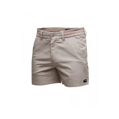 Rib Comfort Waist Short Short (K17012_KG)