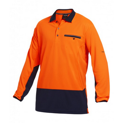 Workcool Hyperfreeze Hi Vis Polo L/S (K54840_KG)