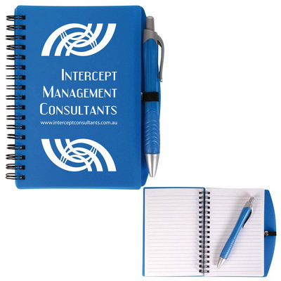 Scribe Spiral Notebook with Pen