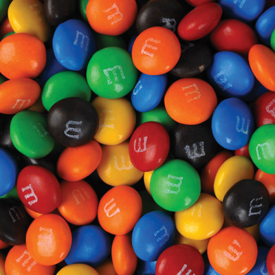 Assorted Colour M&M`s