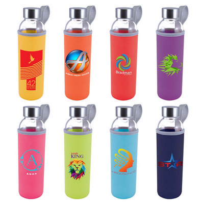 Capri Glass Bottle / Neoprene Sleeve