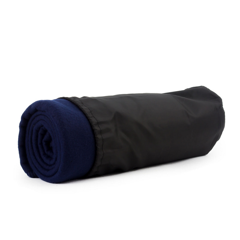Blanket In Pouch - Navy Blue (CA3014NB_MXM)