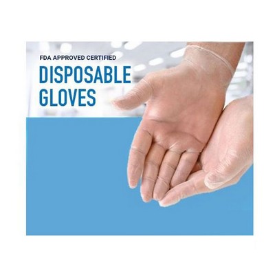 Disposable Gloves (Vinyl) (PSDIGL01_MED)