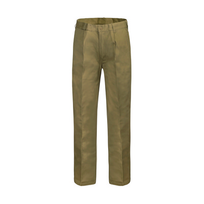 SINGLE PLEAT COTTON PANT