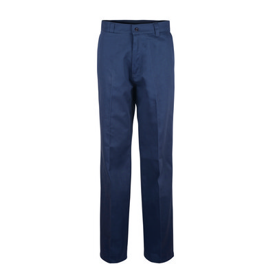FLAT FRONT COTTON TROUSER
