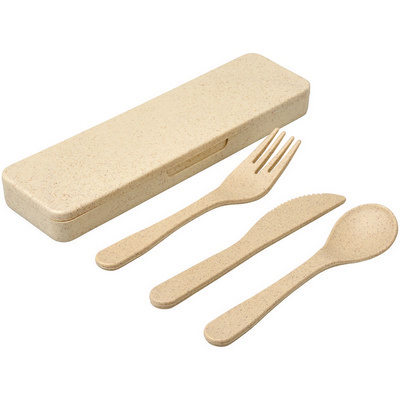 Bamboo Fiber Cutlery Set - BG Bamboo Fiber Cutlery Set - BG