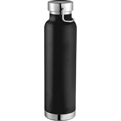 Thor Copper Vacuum Insulated Bottle - Black (4075BK_RNG_DEC)
