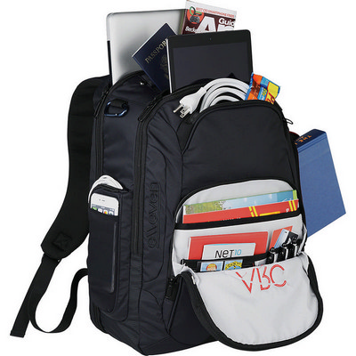 Elleven Rutter TSA 17```` Computer Backpack (EL024BK_RNG_DEC)