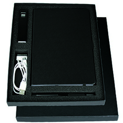 Gift Set with JB1008 Journal, 7701 Jolt Charger & 6012 Danley Pen (GIFT1008_RNG_DEC)