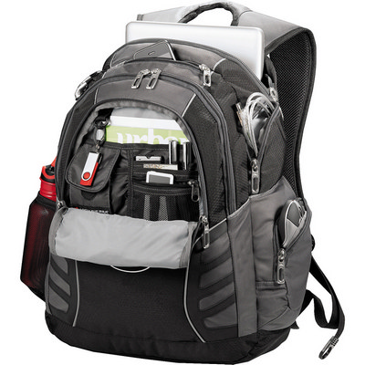 High Sierra Swerve Big Wig 17 in Computer Backpack (HS1002BK_RNG_DEC)