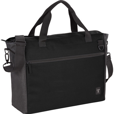 Tranzip Brief 15 inch Computer Tote (TZ1002BK_RNG_DEC)